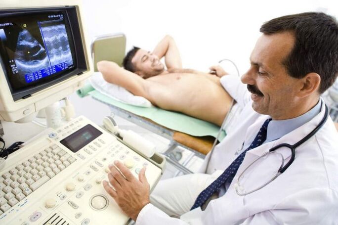 diagnóstico por ultrasóns da prostatite