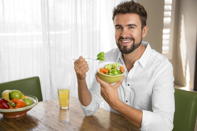 nutrición adecuada para a prostatite nos homes