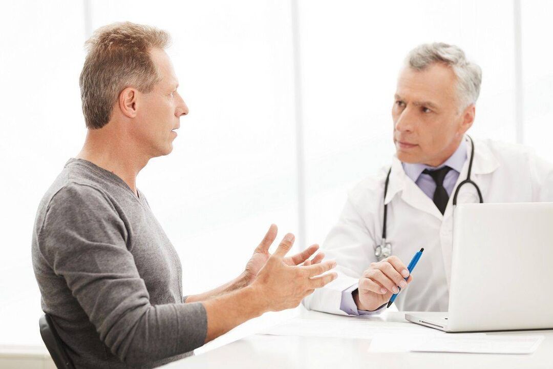 Consultar a un médico para detectar síntomas de prostatite