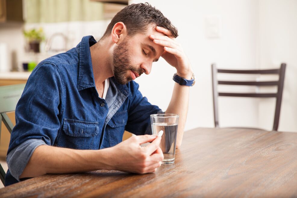 Drogas anti -inflamatorias e non esteroides para o tratamento da prostatite nun home