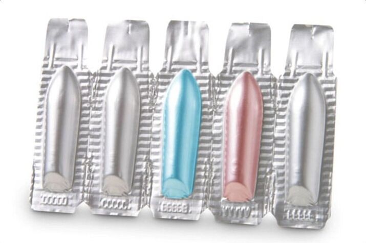 supositorios rectales para o tratamento da prostatite